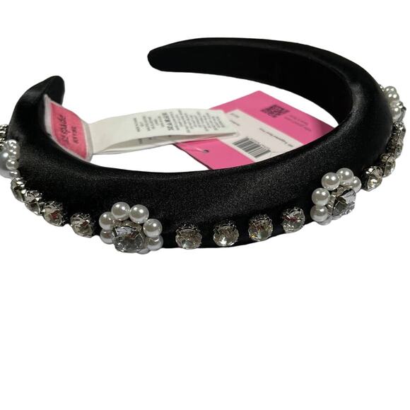 Kate Spade crystal and imitation pearl embellished headband main image 8